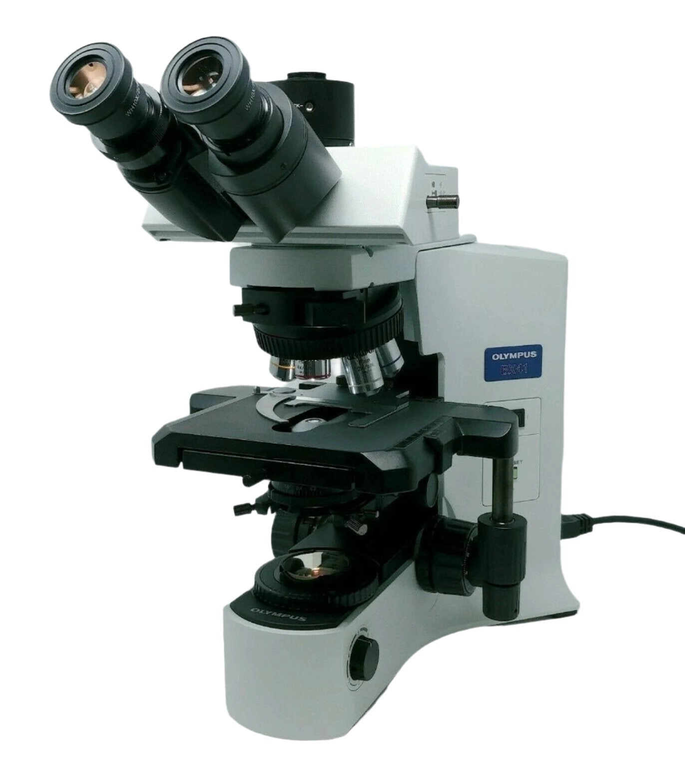 Olympus Microscope BX41 with 2x, 60x, and Trinocular Head