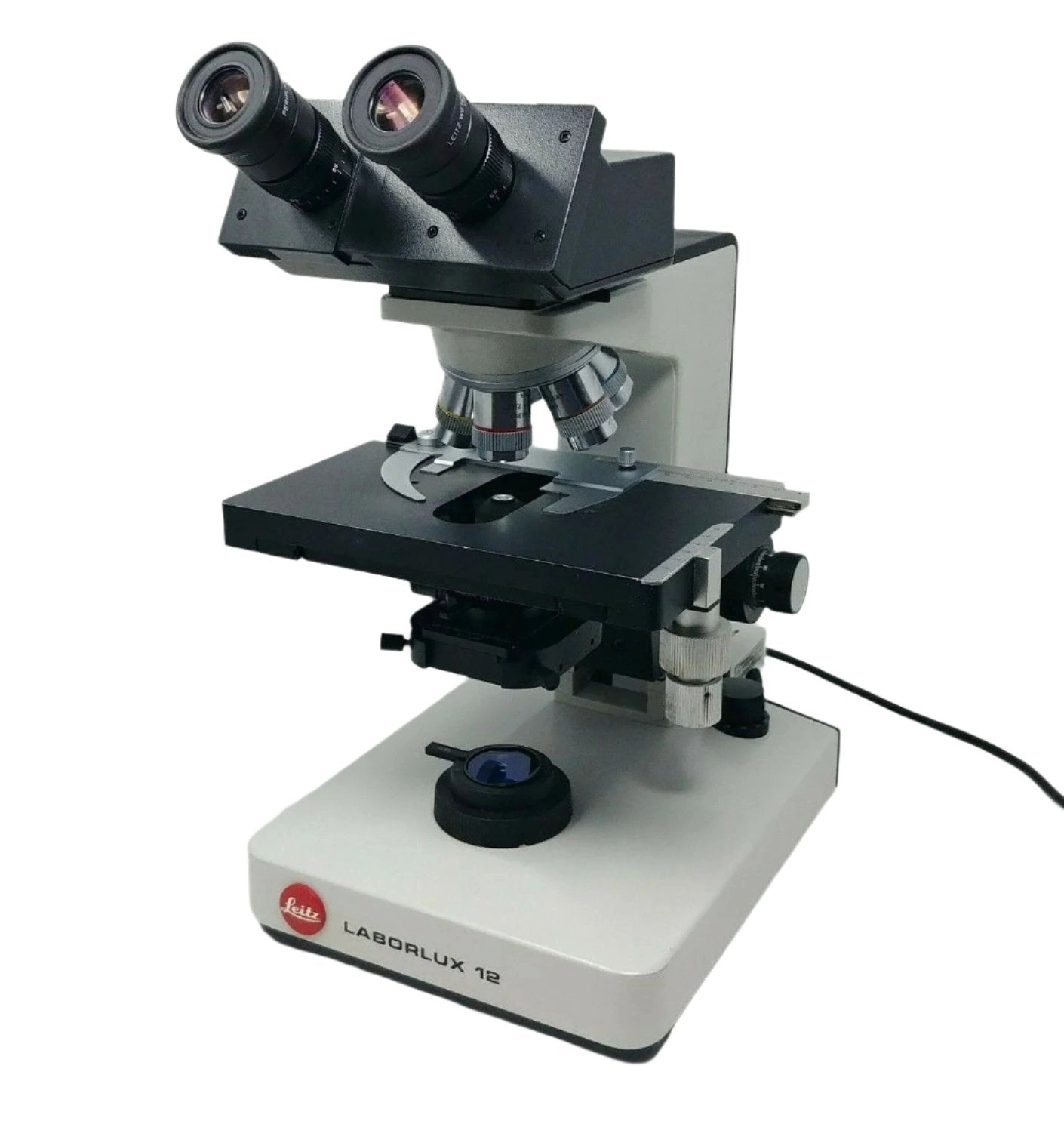 Leitz Microscope Laborlux 12 with 2.5x 4x 10x 16x 40x Objectives