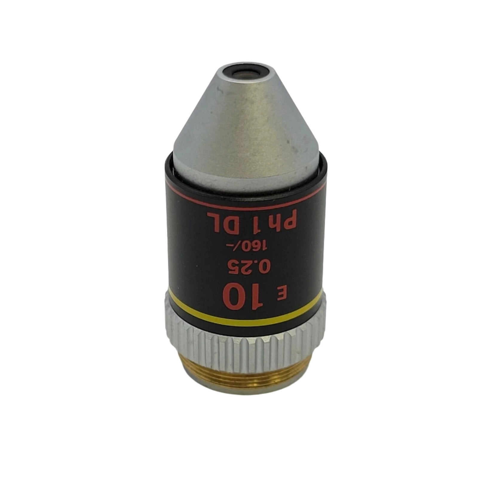 Nikon Microscope Objective E 10x 160/- Ph1 DL Phase Contrast