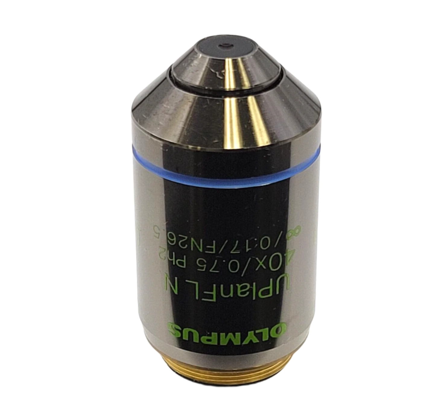 Olympus Microscope Objective UPlanFl N 40x Ph2 Phase Contrast Fluorite