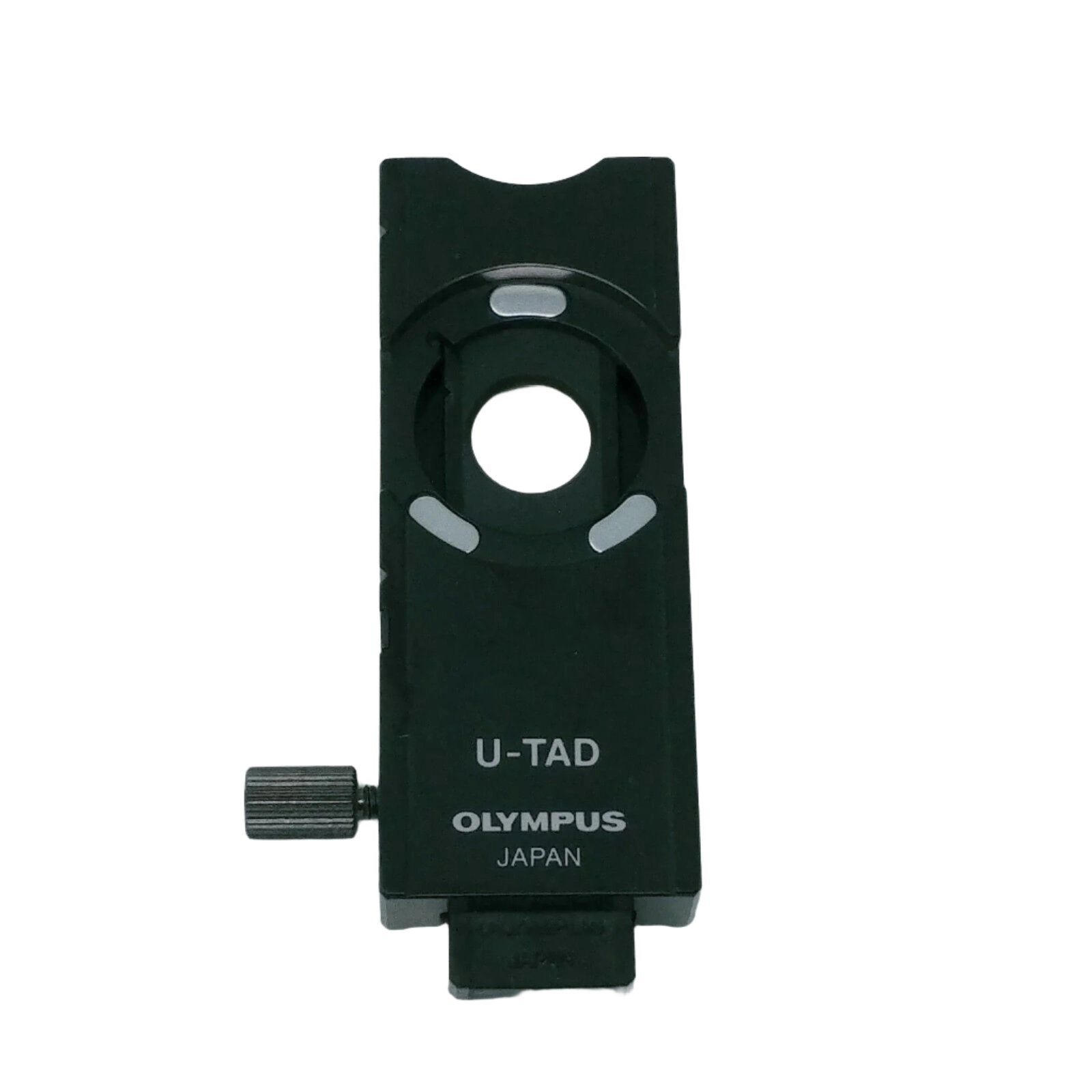 Olympus Microscope U-TAD Compensator Adapter and U-TP137 Quarter