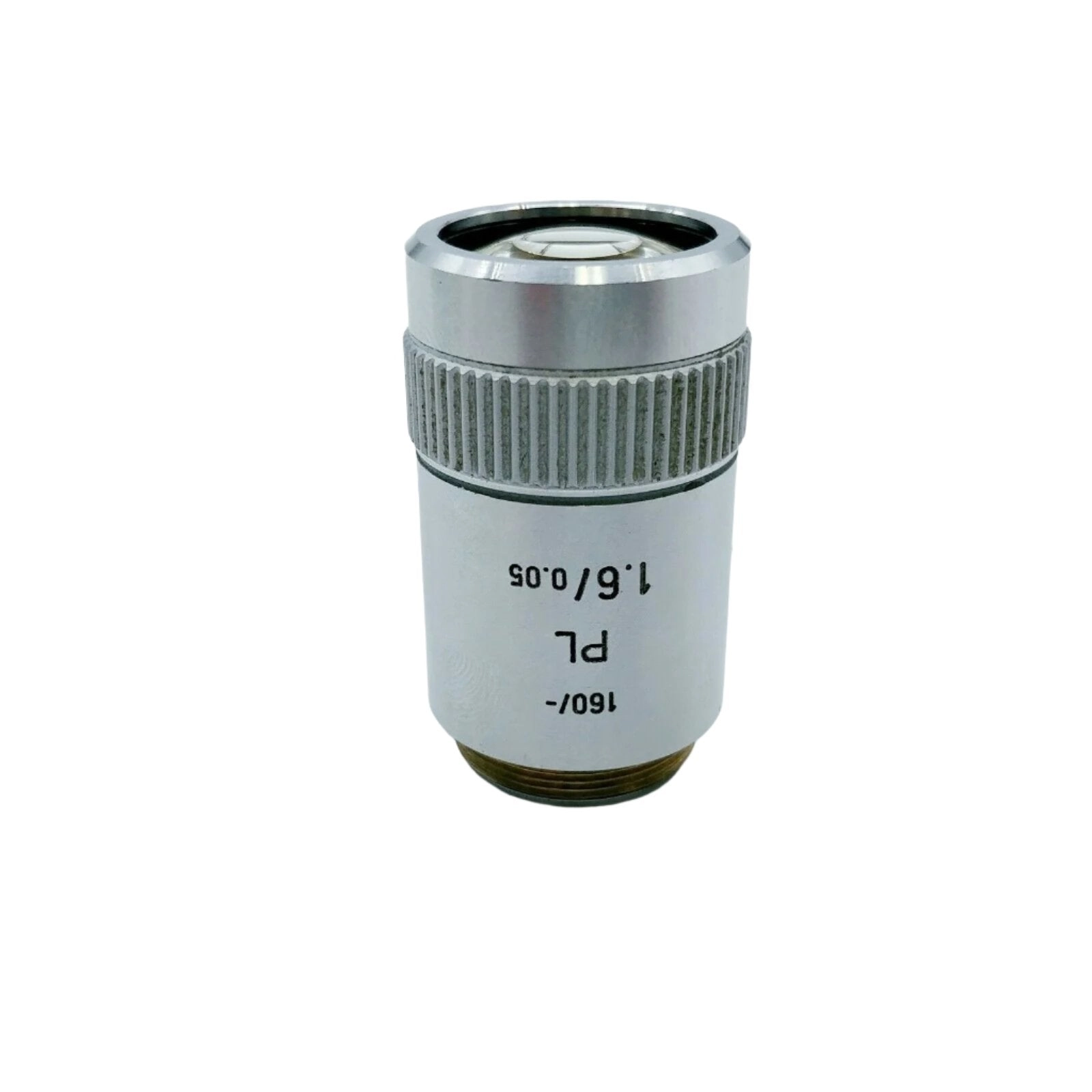 Leitz Microscope Objective 1.6x 160/- PL 1.6/0.05