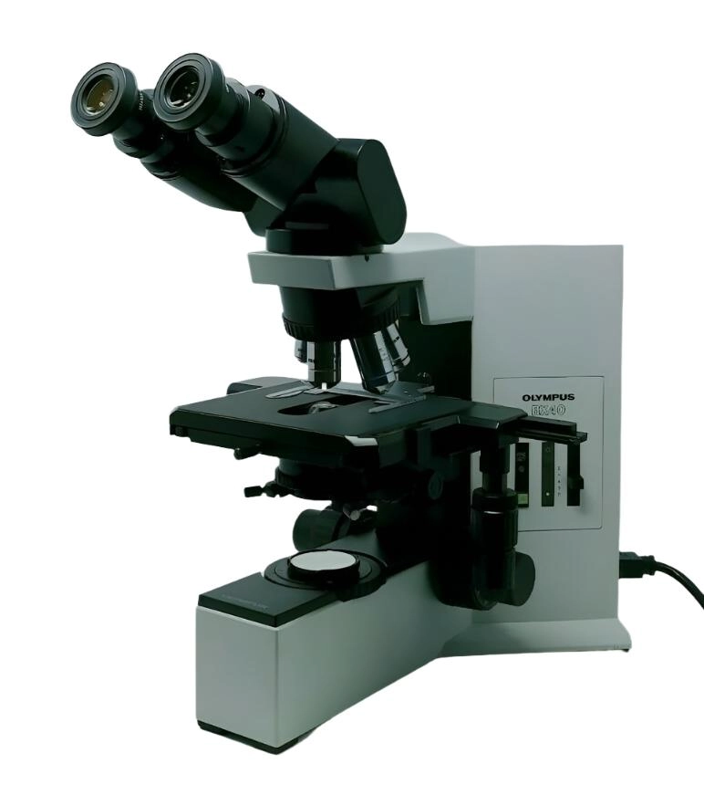 Olympus Microscope BX40 with Tilting Head and 100x