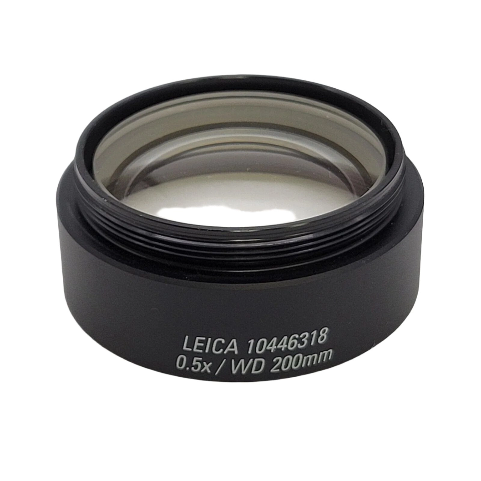 Leica Stereo Microscope Objective 0.5x WD 200mm Lens 10446318 S-Series