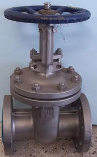 GTH 3" 300 FLANGED RAISED FACE CF8M GATE VALVE 3-300 CF8M GH22AG