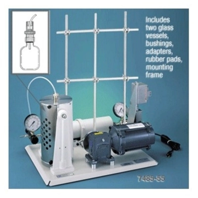 Ace Glass Hydrogenation Unit, 500ml and 1000ml Working Volumes, 120V 60Hz, No Glassware 7485-25