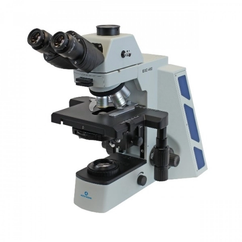 Accu Scope Trinocular Microscope with Turret Phase System EXC-400-PH