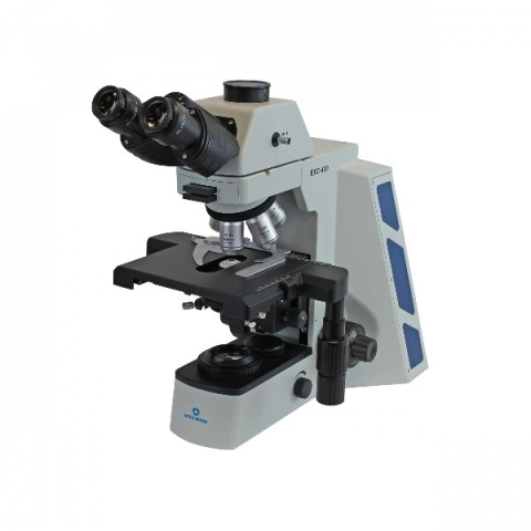 Accu Scope Trinocular Microscope with Plan Objectives EXC-400