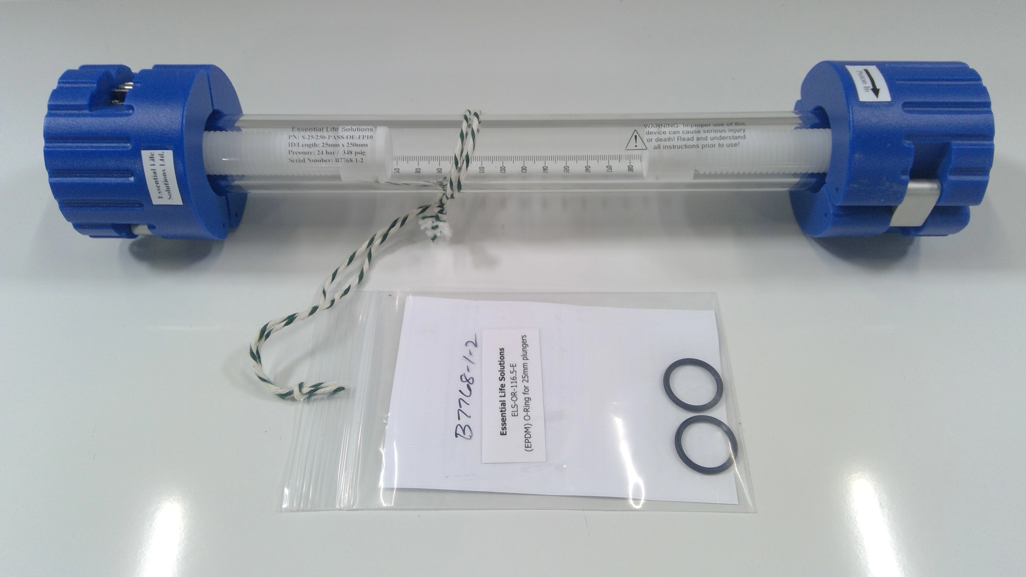 SNAP Column S-25/250-PASS-OE-FP10 Liquid Preparative Chromatography Column - BB3362606