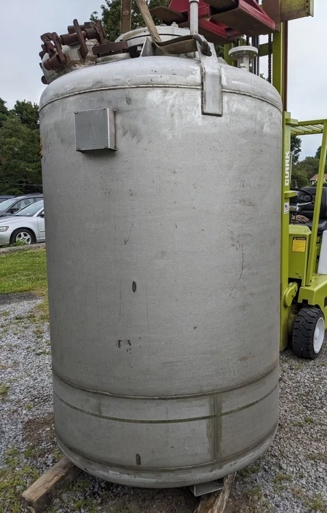 500 Gallon 316 Stainless Steel Tank