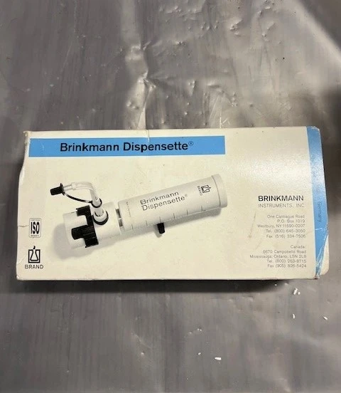 FISHER BRINKMANN Dispensette 1-5mL Bottletop Dispenser w/ Quick Release ...