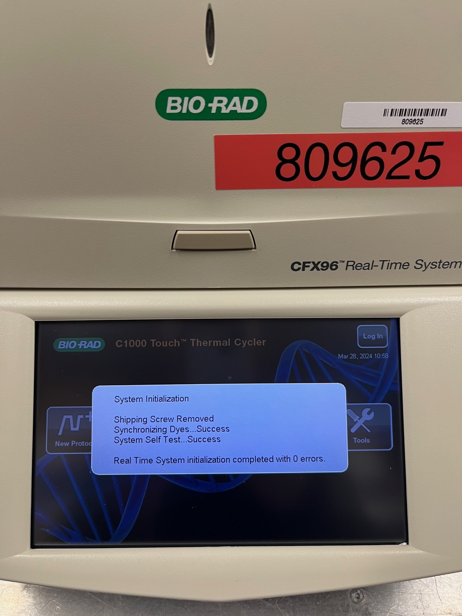 Bio-Rad CFX96 Real-Time PCR Detection System