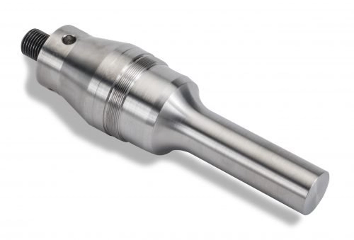 Branson Disruptor horn 3/8 in dia. Stepped, solid