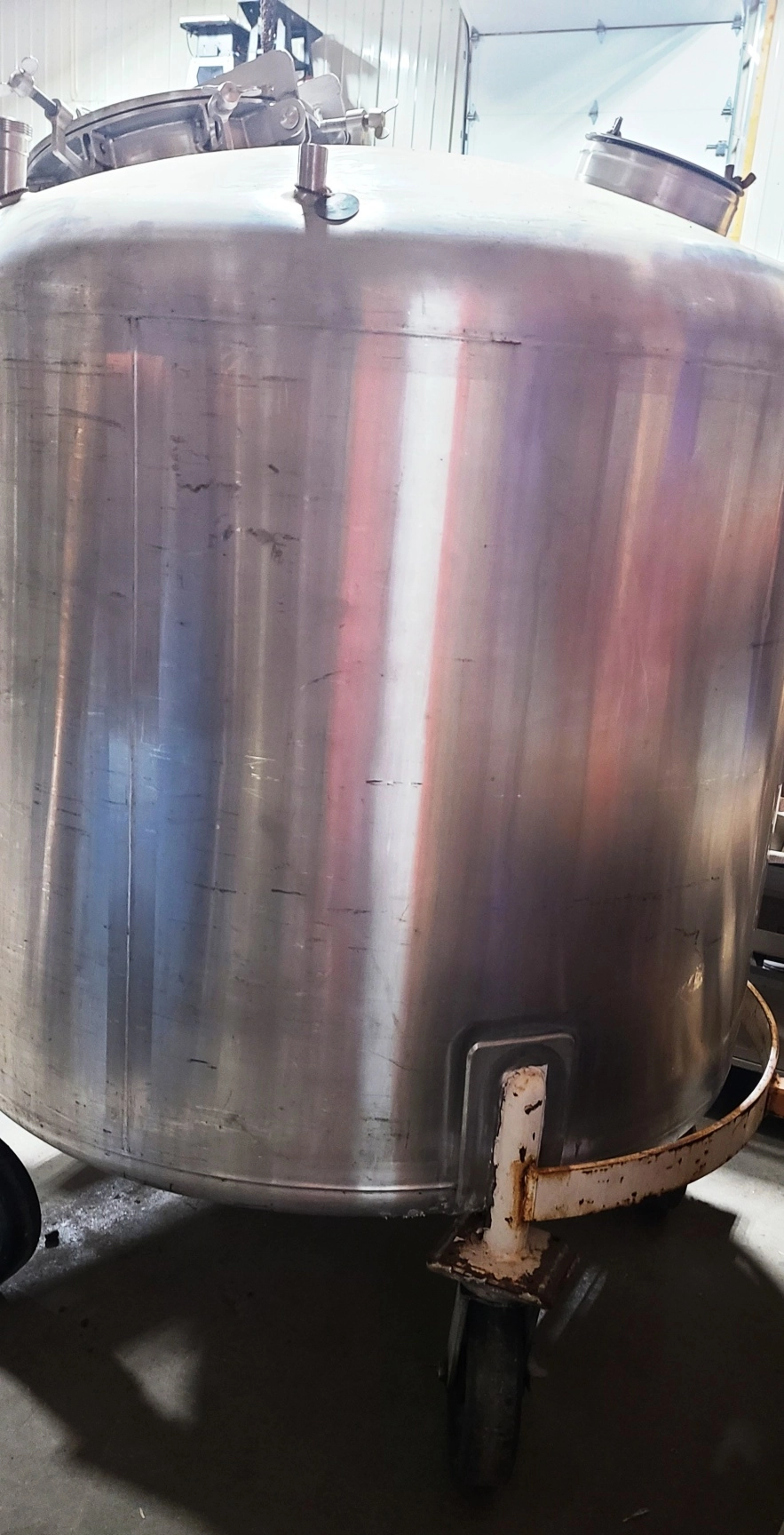 Used Lhoir 410 Imperial Gallons 316 Stainless Steel Holding Tank