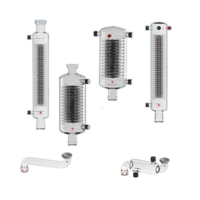 Ace Glass Cooler, Condensate, Jacketed, Model R220EX, Glassware Sets R, RB And R, Part 46510 3965-32
