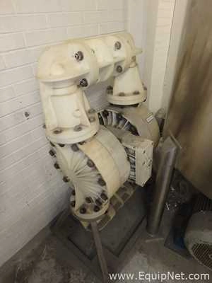 Wilden P1500/PKPPP/TNV/TF/KTV PVC Compressed Air Driven Diaphragm Pump