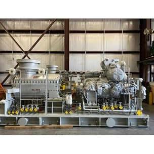 19400 CFM Elliott Compressor with Steam Turbine skid