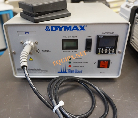 Dymax Bluewave 75 UV Curing tool with fiber light guide and footpedal (4602)