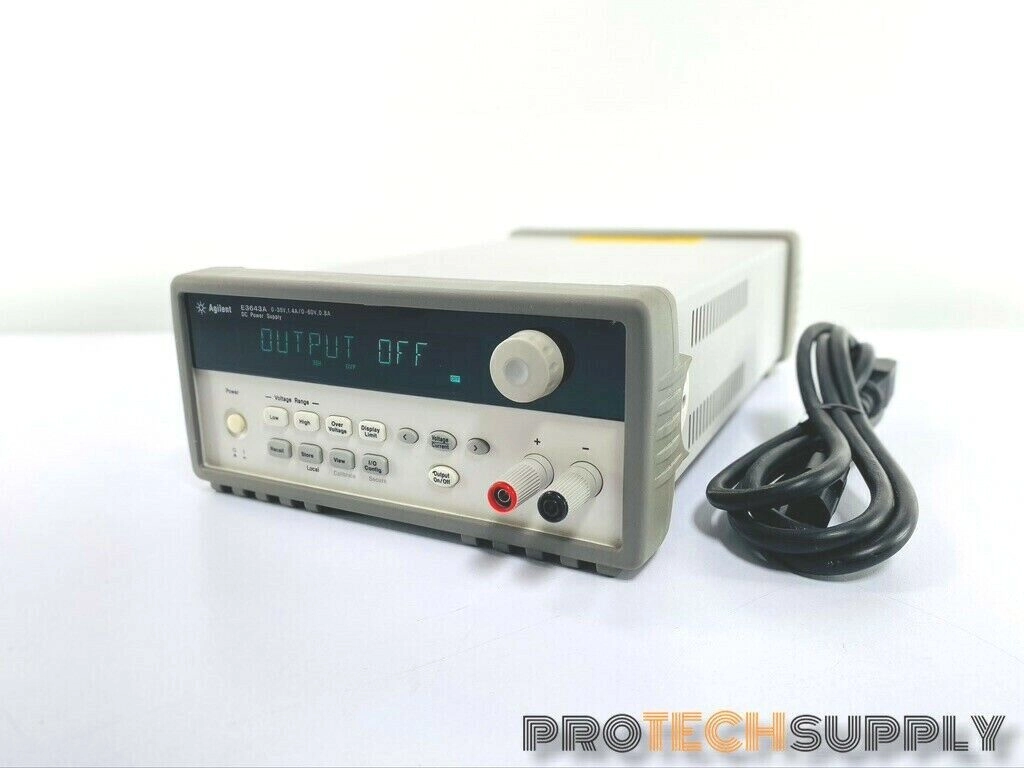 Agilent HP E3643A Programmable DC Power Supply wit