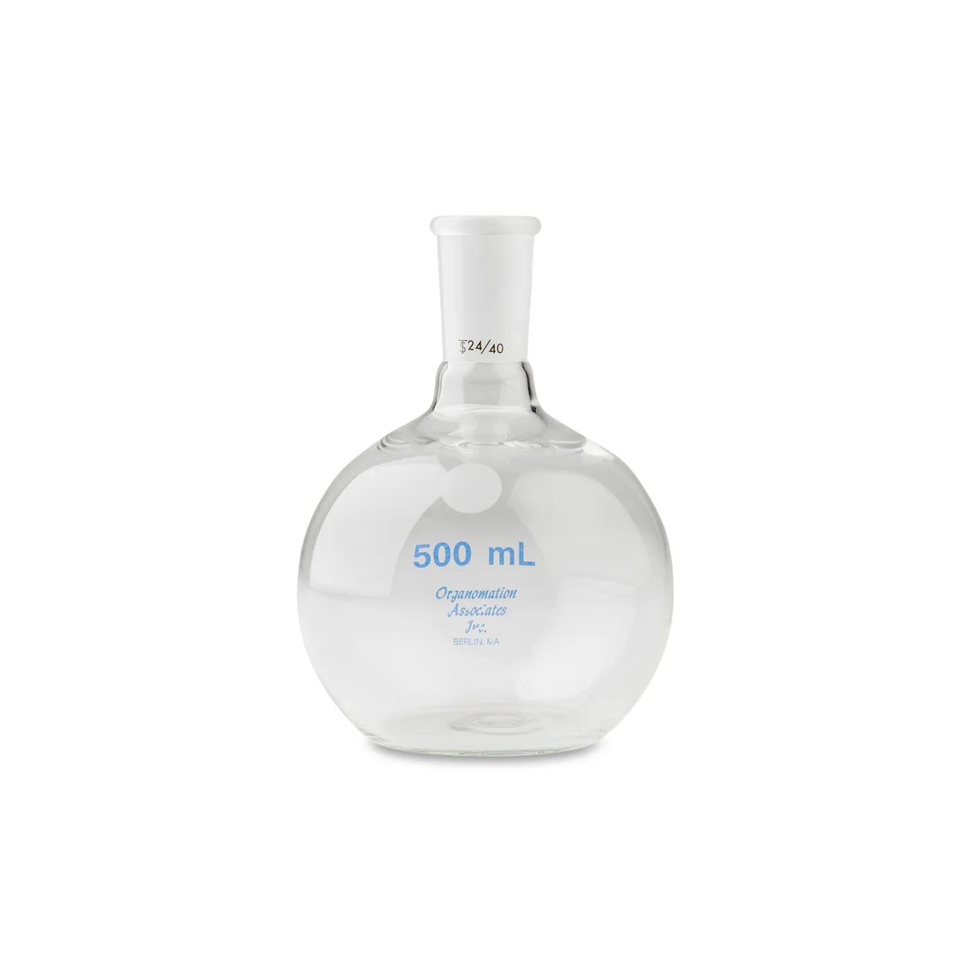 Organomation 500mL Round Flask for Solvent Evaporation