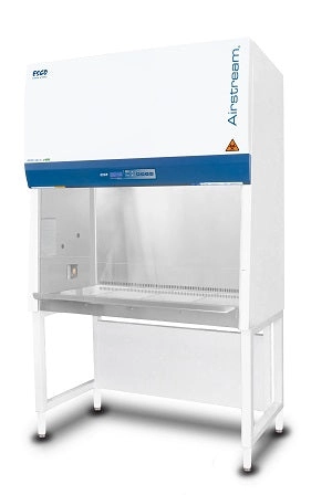 Esco Airstream Model AC2-3S9-NS-Port-AF Class II Type A2 3ft Biosafety Cabinet with Ulpa Filter, UV Light, and Stand