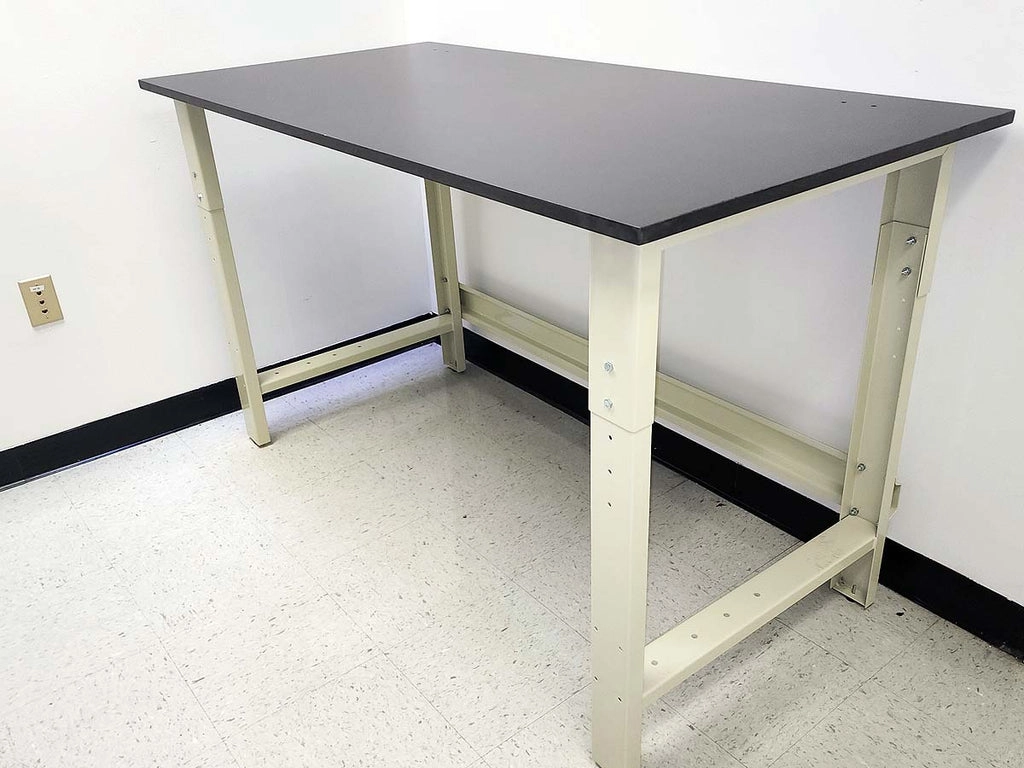 Quick Labs 3 foot light duty Lab table with phenolic resin countertop (24&rdquo;D x 36&rdquo;L x 36"H) --adjustable height | QLTL2436-PR