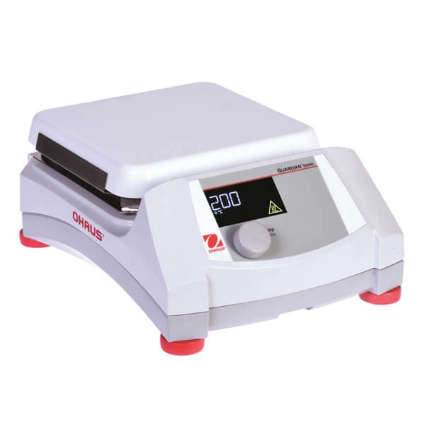 OHAUS e-G51HP07C Guardian 5000 Hotplate with 7 in. x 7 in. Ceramic Plate