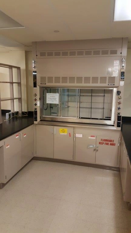 Hamilton SafeAire 6 foot chemical fume hood package