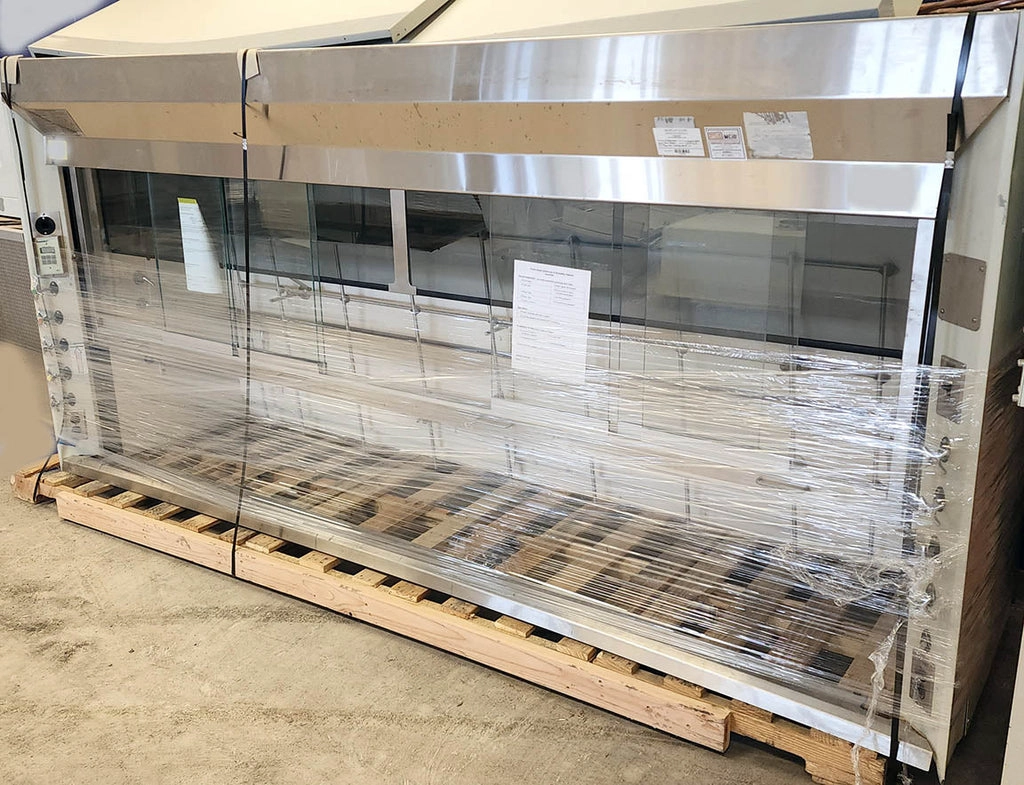 Jamestown Isolator 10 foot chemical fume hood package (pre-owned)