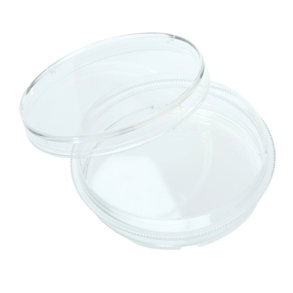 CELLTREAT 229663 60mm x 15mm Petri Dish w/Grip Ring, Sterile, 500PK