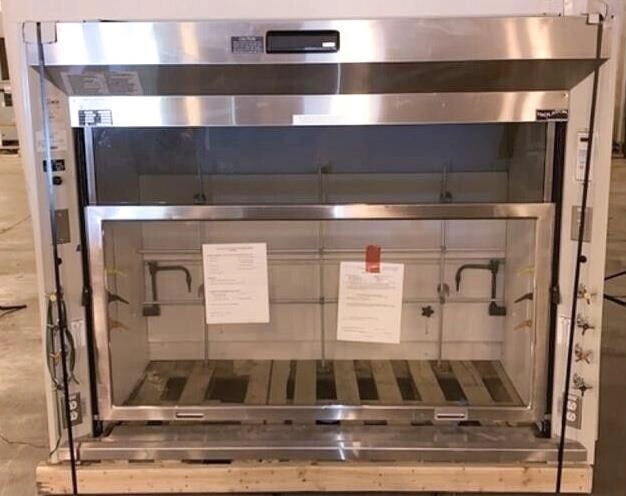 Jamestown Isolator 6 foot benchtop fume hood package (pre-owned)