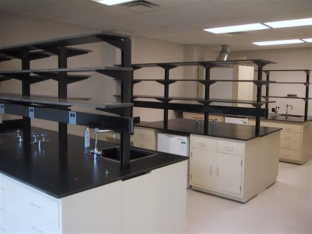 Lab-Design 10 foot Metal Casework Island Assembly