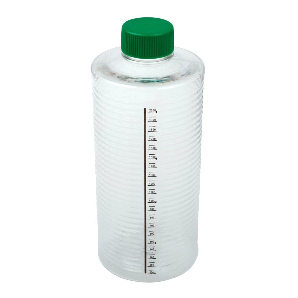 CELLTREAT 229386 1900cm2 ESRB Roller Bottle, Tissue Culture Treated, Printed Graduations, Non-Vented Cap, Sterile , 12PK