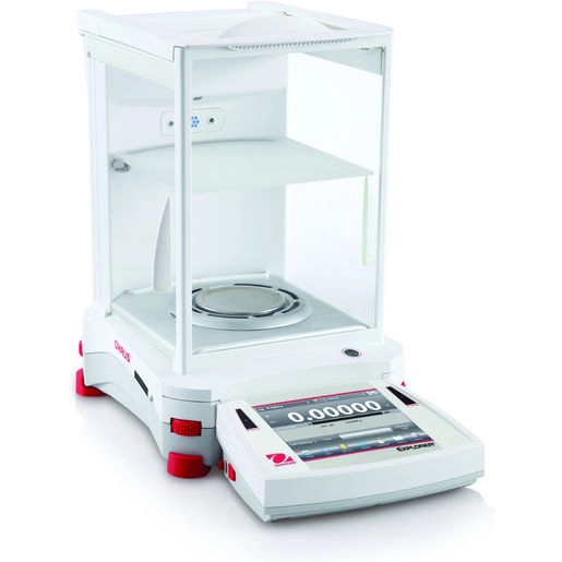 Ohaus EX225/AD Explorer Semi-Micro Balance (220g x 0.01mg) with Internal Calibration, Draftshield and Auto Door