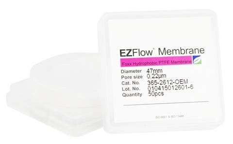 Foxx Life Sciences 365-2612-OEM EZFlow  Membrane Disc Filter, 0.22&micro;m Hydrophobic PTFE, 47mm, 50/pack