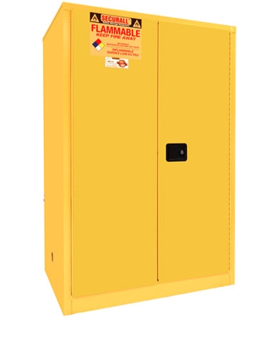 Securall A190 90 gallon Flammable Storage Cabinet with Self-Latch Hinged Doors