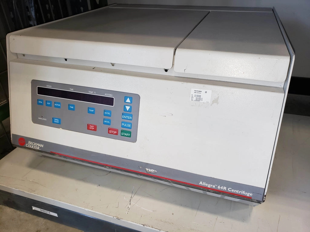 Beckman Coulter Allegra 64R Benchtop Centrifuge with F3602 rotor and power cord (pre-owned)