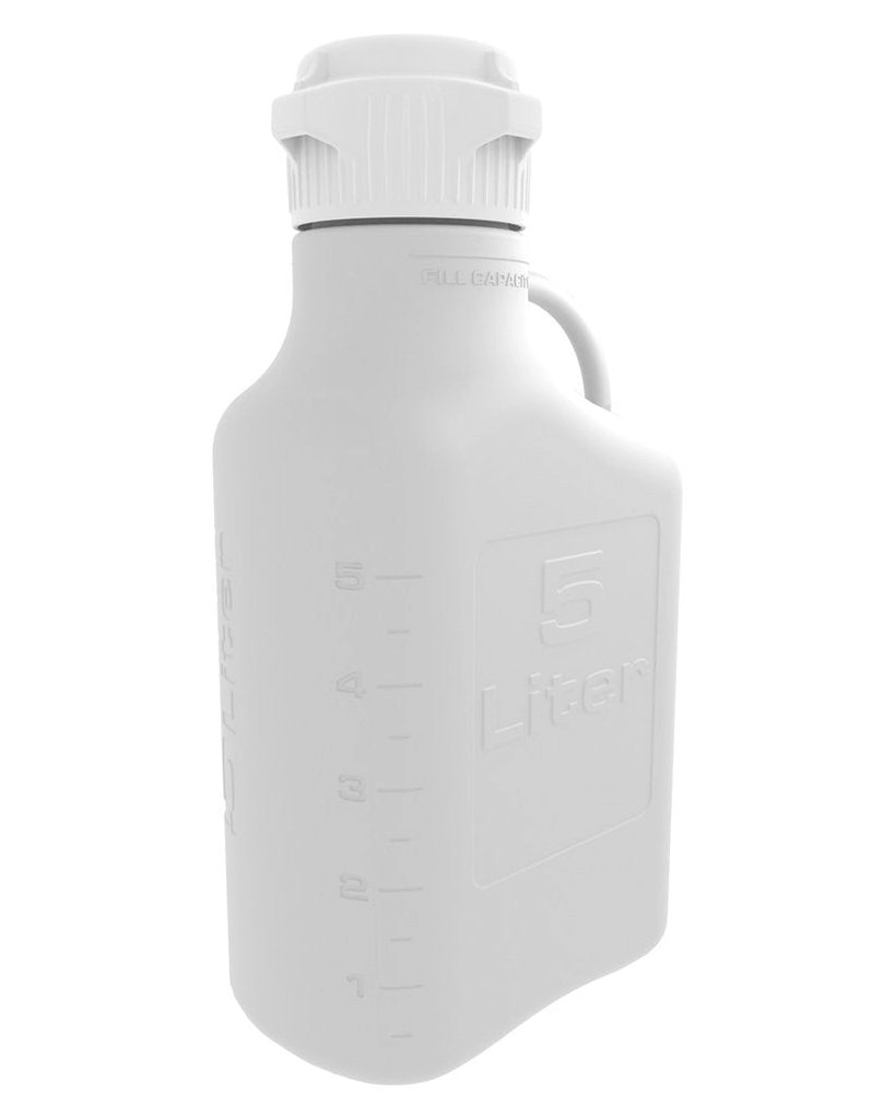 Foxx Life Sciences 155-1111-OEM Carboy, 5L, Polypropylene, 83B Cap