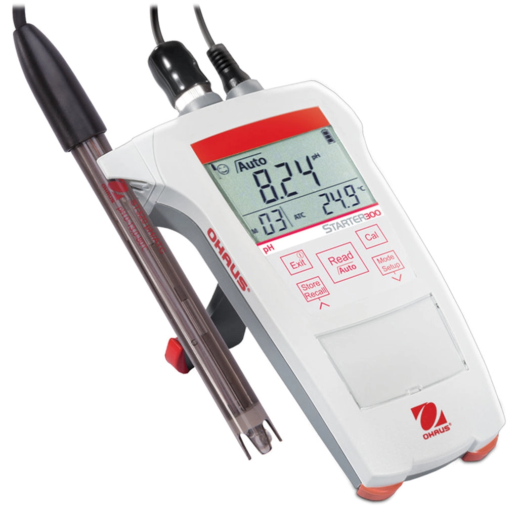 Ohaus Starter 300 portable pH meter with electrode(NEW)