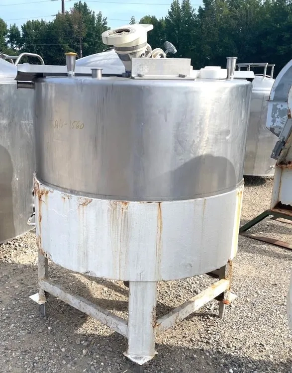 400 Gallon Cone bottom Stainless Steel tanks