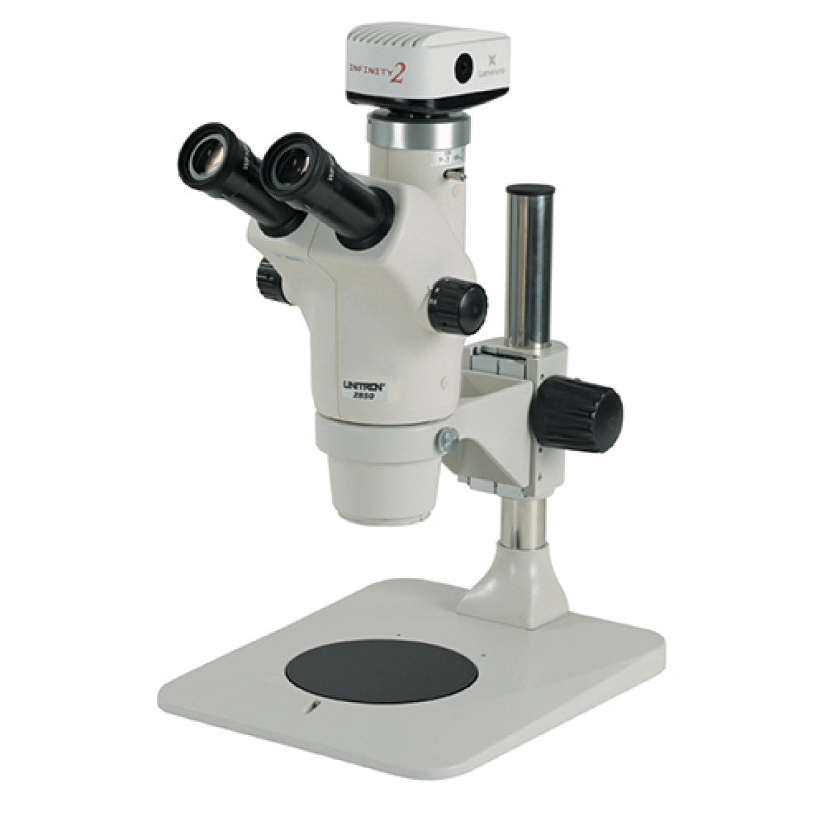 Unitron Z650HR Trinocular High Resolution Zoom Stereo Microscope on Pole Stand