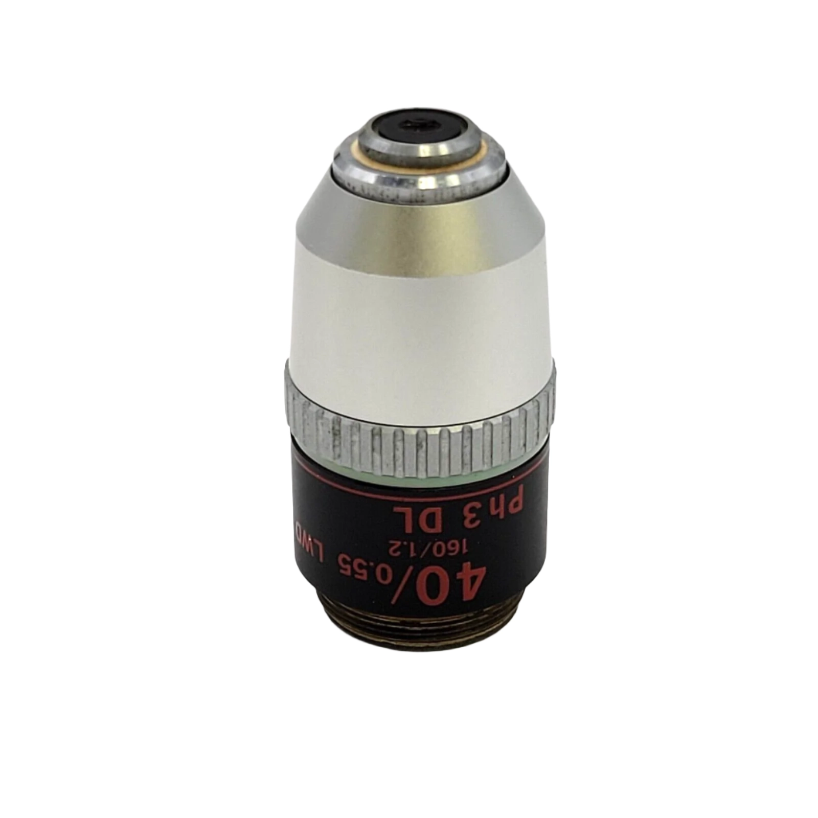 Nikon Microscope Objective 40x LWD Ph3 DL 160/1.2 Phase Contrast