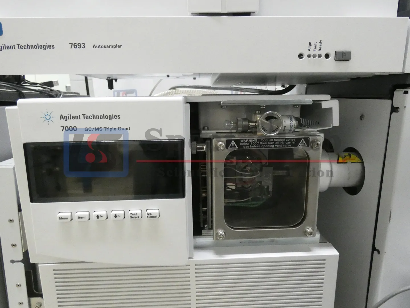 Agilent 7000 and 7890A GC-MS system with LTM and 7693 Autosampler*