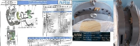 NOREVA 12" 600 RAISED FACE AXIL FLOW (NOZZLE) CHECK VALVE PART NO NKF 12" 060AROFSPI1 VALVE NFK 12"