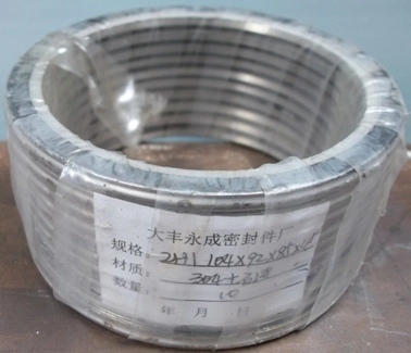  SPIRAL WOUND VALVE GASKET, MODEL: 2H1, SIZE 104 X 92 X 85 X 45, MATERIAL: 304