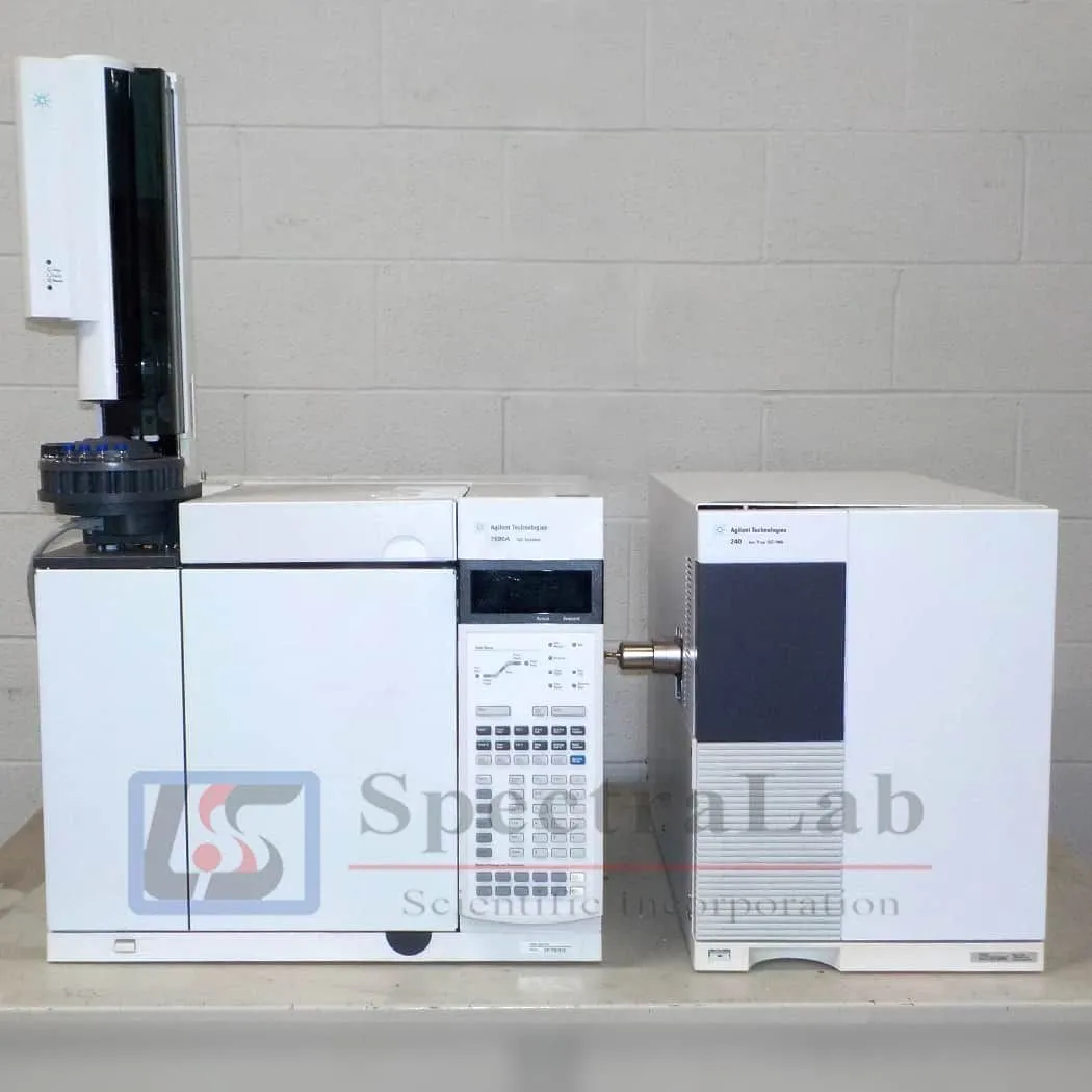 Agilent 7890A GC System with G3935A 240 Ion Trap Mass Spectrometer