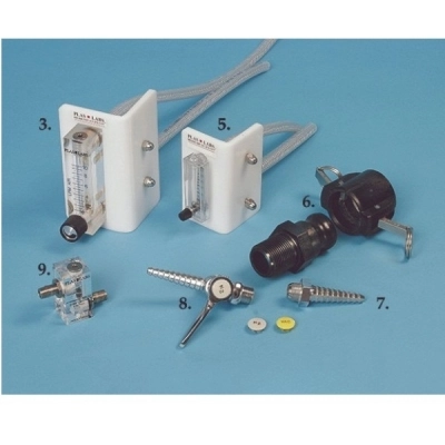 Plas-Labs Flow Meter Kit 800-FLOW-D