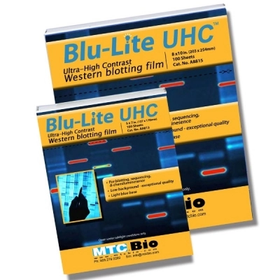 Mtc Bio BluLite 5x7" Autoradiography Film PK/100 A8813