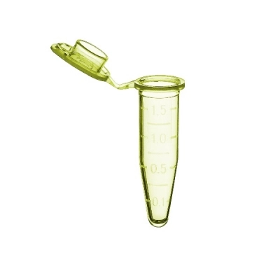 Mtc Bio 1.5mL Sterile, Yellow, Micro Centrifuge Tubes PK/500 C2000-Y