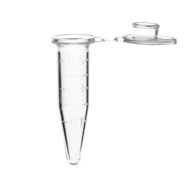 Mtc Bio 0.5mL Sterile, Natural, Micro Centrifuge Tubes PK/500 C2007